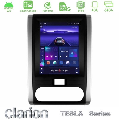 Clarion GL300 Tesla Series Android OS 8Core 4+64GB Nissan X-Trail T31 2008-2013 Navigation Multimedia Tablet 9.7