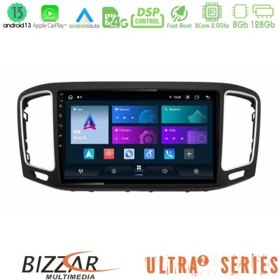 Bizzar Ultra Series VW Sharan 2010-2015 8core Android13 8+128GB Navigation Multimedia Tablet 9