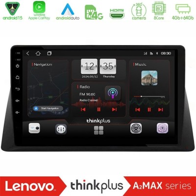 Lenovo Thinkplus A2MAX Series 8Core Android15 4+64GB  Honda WR-V 2024-> Navigation Multimedia Tablet 10