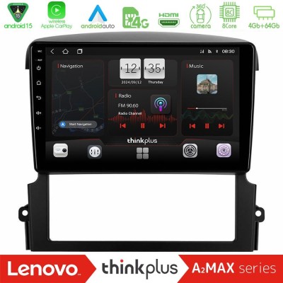Lenovo Thinkplus A2MAX Series 8Core Android15 4+64GB  Kia Sorento Navigation Multimedia Tablet 9