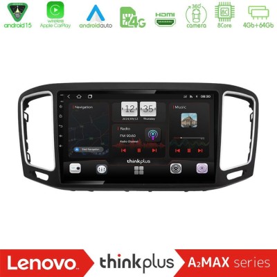 Lenovo Thinkplus A2MAX Series 8Core Android15 4+64GB VW Sharan 2010-2015 Navigation Multimedia Tablet 9