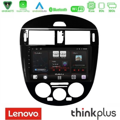 Lenovo Thinkplus Series 4Core Android15 2+32GB  Nissan Pulsar 2015-2018 (Manual A/C) Navigation Multimedia Tablet 9