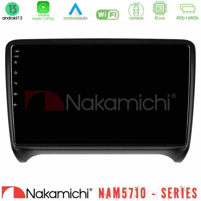 Nakamichi NAM5710 Series 8Core Android13 4+64GB  Audi TT B7 Navigation Multimedia Tablet 9