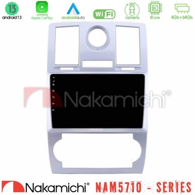 Nakamichi NAM5710 Series 8Core Android13 4+64GB  Chrysler 300C Navigation Multimedia Tablet 9