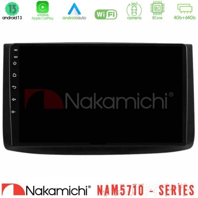 Nakamichi NAM5710 Series 8Core Android13 4+64GB  Chevrolet Aveo 2006-2010 Navigation Multimedia Tablet 9