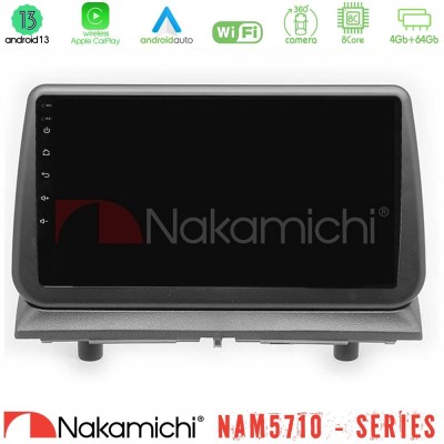 Nakamichi NAM5710 Series 8Core Android13 4+64GB  Dodge Nitro 2007-2011 Navigation Multimedia Tablet 9