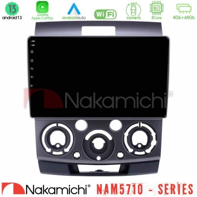 Nakamichi NAM5710 Series 8Core Android13 4+64GB  Ford Ranger/Mazda BT50 Navigation Multimedia Tablet 9