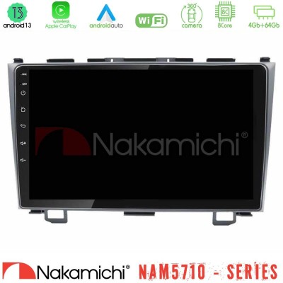 Nakamichi NAM5710 Series 8Core Android13 4+64GB  Honda CRV Navigation Multimedia Tablet 9