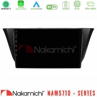 Nakamichi NAM5710 Series 8Core Android13 4+64GB Iveco Daily 2014-2025 Navigation Multimedia Tablet 9