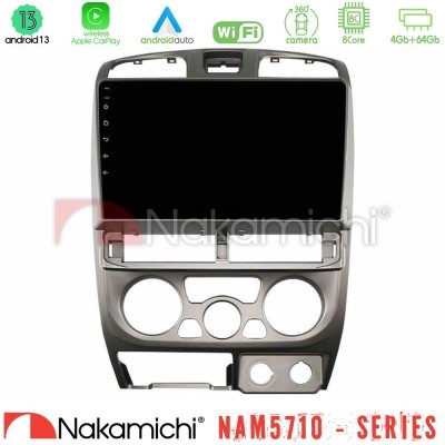 Nakamichi NAM5710 Series 8Core Android13 4+64GB  Isuzu D-Max 2004-2006 Navigation Multimedia Tablet 9