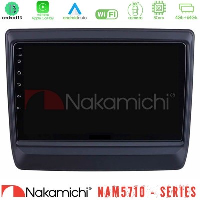 Nakamichi NAM5710 Series 8Core Android13 4+64GB  Isuzu D-MAX 2020-2023 Navigation Multimedia Tablet 9
