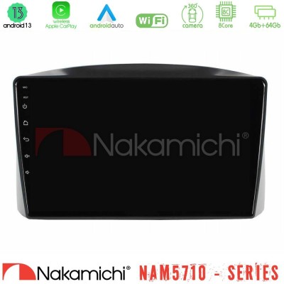 Nakamichi NAM5710 Series 8Core Android13 4+64GB  Jeep Grand Cherokee 2005-2007 Navigation Multimedia Tablet 10
