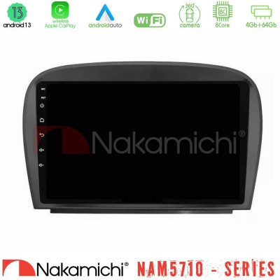 Nakamichi NAM5710 Series 8Core Android13 4+64GB  Mercedes SL Class 2005-2011 Navigation Multimedia Tablet 9
