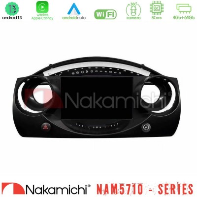 Nakamichi NAM5710 Series 8Core Android13 4+64GB  Mini Cooper R50 Navigation Multimedia Tablet 9