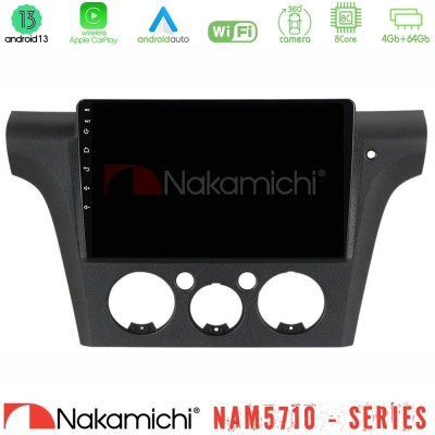 Nakamichi NAM5710 Series 8Core Android13 4+64GB Mitsubishi Outlander 2002 – 2007 Navigation Multimedia Tablet 10