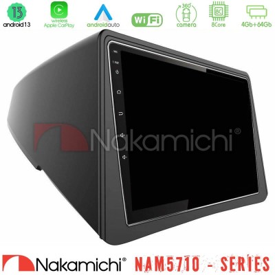 Nakamichi NAM5710 Series 8Core Android13 4+64GB  Opel Mokka Navigation Multimedia Tablet 9