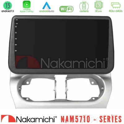 Nakamichi NAM5710 Series 8Core Android13 4+64GB  Opel Corsa C/Combo C Navigation Multimedia Tablet 9