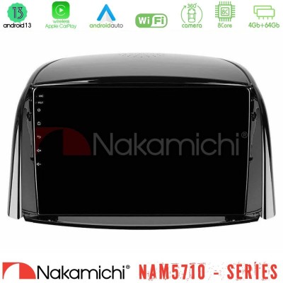Nakamichi NAM5710 Series 8Core Android13 4+64GB  Renault Koleos 2007-2015 Navigation Multimedia Tablet 9