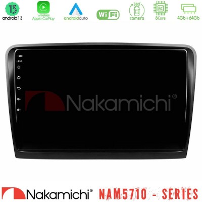 Nakamichi NAM5710 Series 8Core Android13 4+64GB  Skoda Superb 2008-2015 Navigation Multimedia Tablet 10