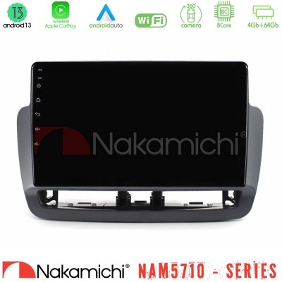 Nakamichi NAM5710 Series 8Core Android13 4+64GB  Seat Ibiza 2012-2015 Navigation Multimedia Tablet 9