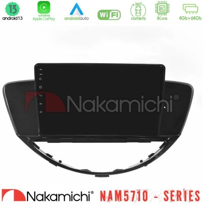 Nakamichi NAM5710 Series 8Core Android13 4+64GB  Subaru Tribeca 2007-2014 Navigation Multimedia Tablet 9