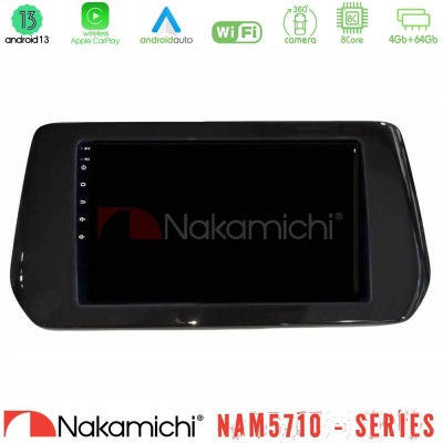 Nakamichi NAM5710 Series 8Core Android13 4+64GB  Suzuki Swift / SX4 S-Cross Navigation Multimedia Tablet 9