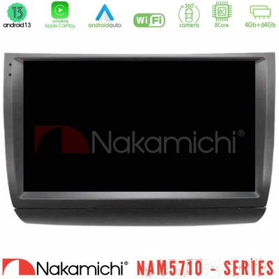 Nakamichi NAM5710 Series 8Core Android13 4+64GB  Toyota Prius 2004-2009 Navigation Multimedia Tablet 9