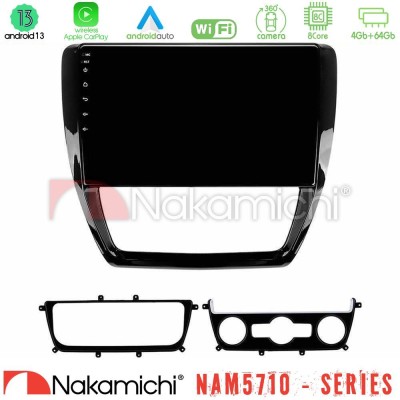 Nakamichi NAM5710 Series 8Core Android13 4+64GB  VW Jetta Navigation Multimedia Tablet 10