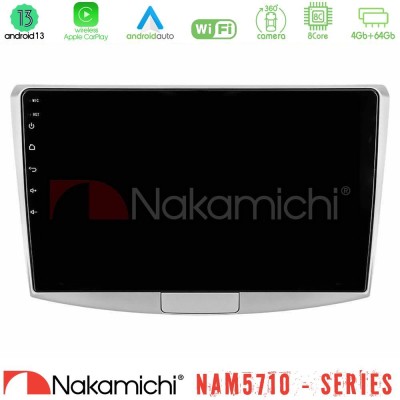 Nakamichi NAM5710 Series 8Core Android13 4+64GB  VW Passat Navigation Multimedia Tablet 10