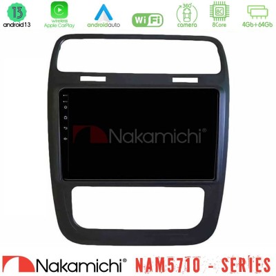 Nakamichi NAM5710 Series 8Core Android13 4+64GB VW Scirocco 2014 – 2017 Navigation Multimedia Tablet 9