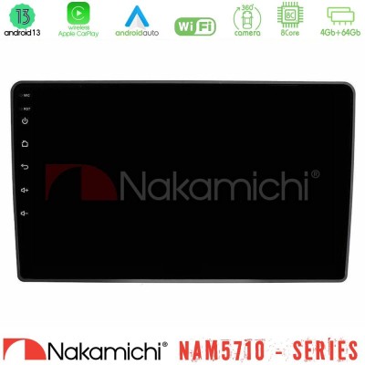 Nakamichi NAM5710 Series 8Core Android13 4+64GB  VW Passat Navigation Multimedia Tablet 9