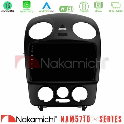 Nakamichi NAM5710 Series 8Core Android13 4+64GB  VW Beetle Navigation Multimedia Tablet 9