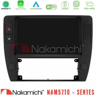 Nakamichi NAM5710 Series 8Core Android13 4+64GB  VW Passat B5 2001-2005 Navigation Multimedia Tablet 9