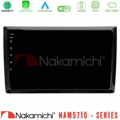 Nakamichi NAM5710 Series 8Core Android13 4+64GB  VW Beetle Navigation Multimedia Tablet 9