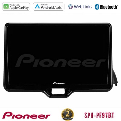 Pioneer SPH-PF97BT Series    Toyota Yaris 2020-> Multimedia Station 9