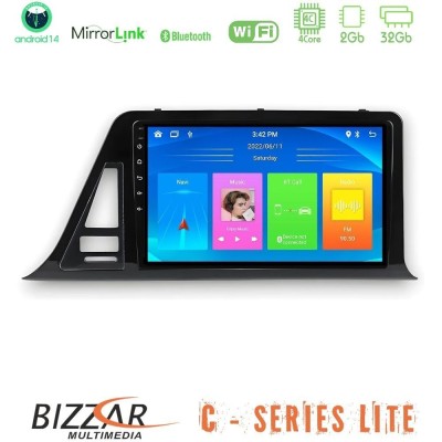 Bizzar C Series Lite 4Core Android14 2+32GB  Toyota CH-R RHD Navigation Multimedia Tablet 9