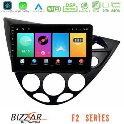 Bizzar F2 Series 8Core Android16 4+64GB Ford Focus 1999-2004 (RHD) Navigation Multimedia Tablet 9