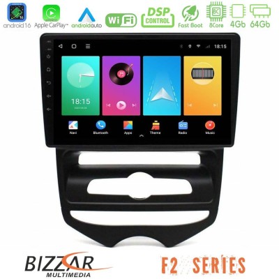 Bizzar F2 Series 8Core Android16 4+64GB Hyundai ix20 2010-2020 (MANUAL A/C) Navigation Multimedia Tablet 10