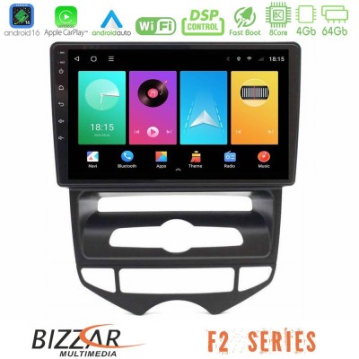 Bizzar F2 Series 8Core Android16 4+64GB Hyundai ix20 2010-2020 (AUTO A/C) Navigation Multimedia Tablet 10
