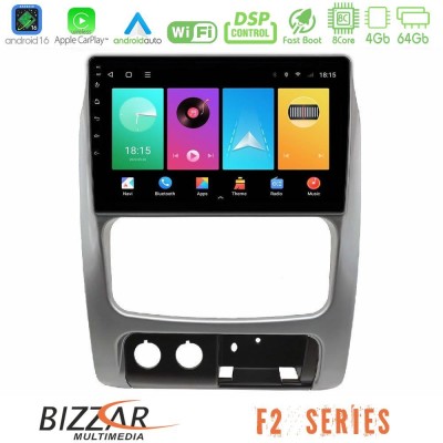 Bizzar F2 Series 8Core Android16 4+64GB Jeep Cherokee (KJ) 2002-2007 Navigation Multimedia Tablet 9″