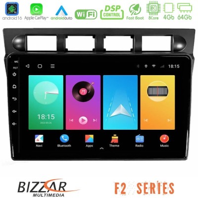 Bizzar F2 Series 8Core Android16 4+64GB  Kia Picanto 2004-2007 Navigation Multimedia Tablet 9