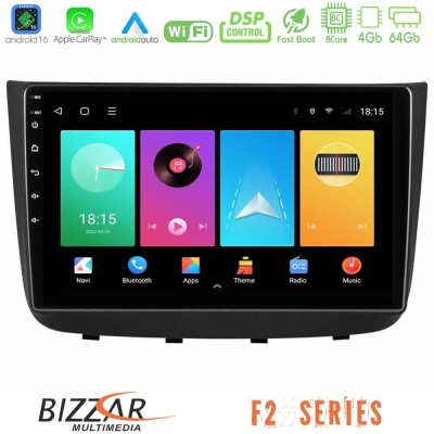 Bizzar F2 Series 8Core Android16 4+64GB  Mercedes Vito/Viano 2003-2006 Navigation Multimedia Tablet 10