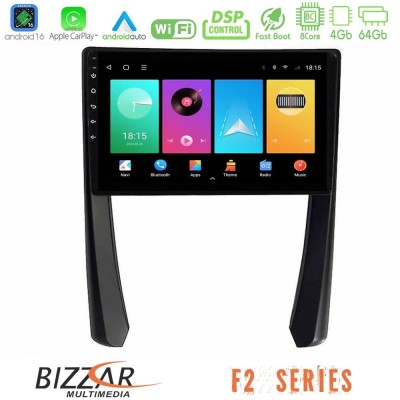 Bizzar F2 Series 8Core Android16 4+64GB  Porsche 911/Cayman/Boxster Navigation Multimedia Tablet 9
