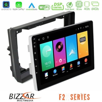 Bizzar F2 Series 8Core Android16 4+64GB  Peugeot 308 2013-2020 Navigation Multimedia Tablet 9