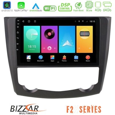 Bizzar F2 Series 8Core Android16 4+64GB  Renault Kadjar Navigation Multimedia Tablet 9