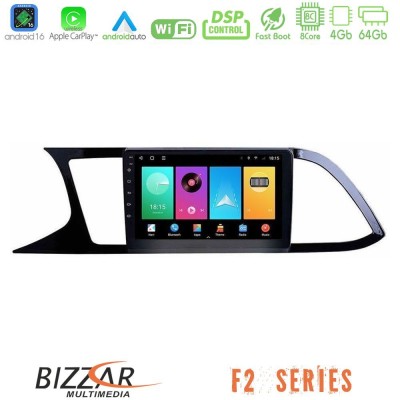 Bizzar F2 Series 8Core Android16 4+64GB  Seat Leon 2013 – 2019 Navigation Multimedia Tablet 9
