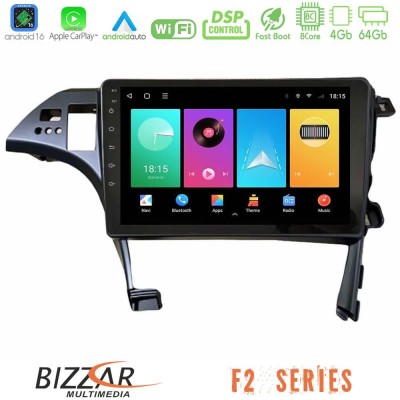 Bizzar F2 Series 8Core Android16 4+64GB  Toyota Prius 2010-2015 Navigation Multimedia Tablet 10