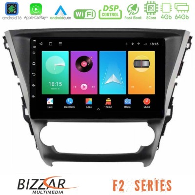 Bizzar F2 Series 8Core Android16 4+64GB  Toyota Avensis 2015-2018 Navigation Multimedia Tablet 9