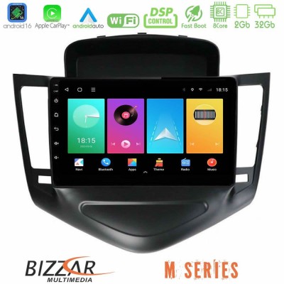 Bizzar M Series 8Core Android16 2+32GB     Chevrolet Cruze 2009-2012 Navigation Multimedia Tablet 9