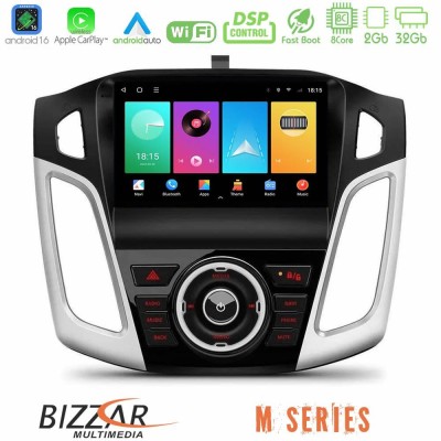 Bizzar M Series 8Core Android16 2+32GB Ford Focus 2012-2018 Navigation Multimedia Tablet 9